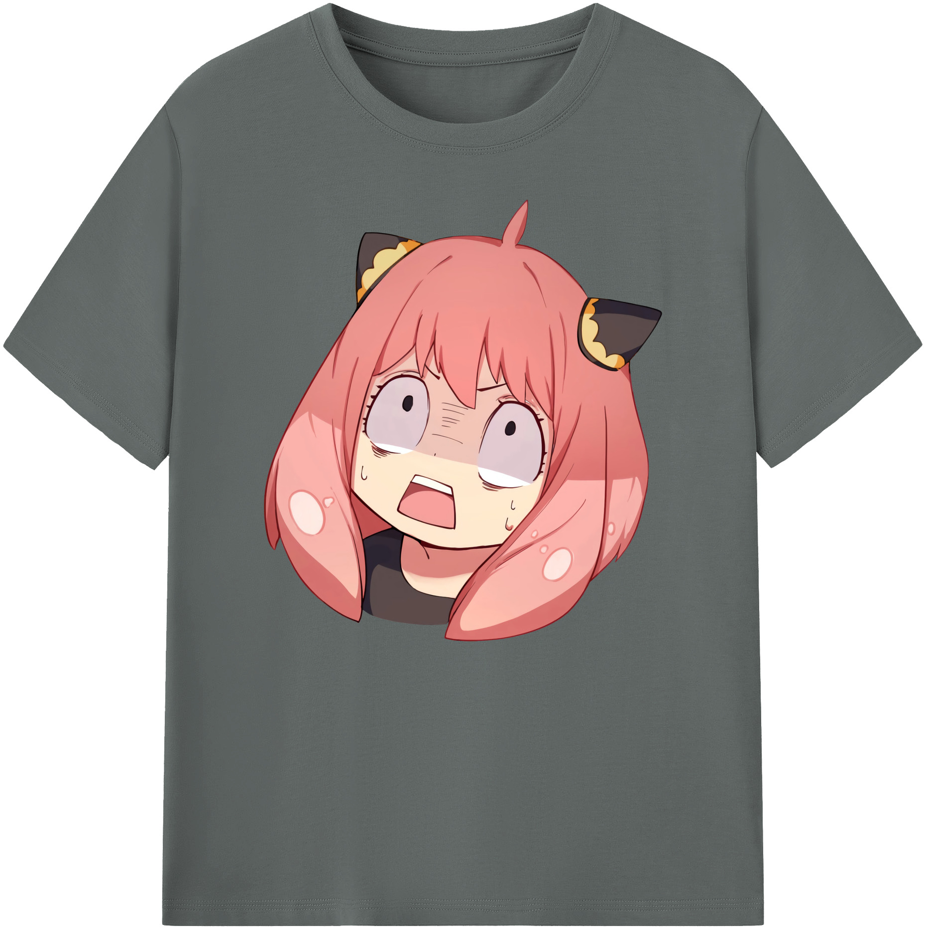 （画像用） SPY×FAMILY间谍家家酒 綿100％ メンズ半袖Tシャツ｜肌触りやわらか＆通気性